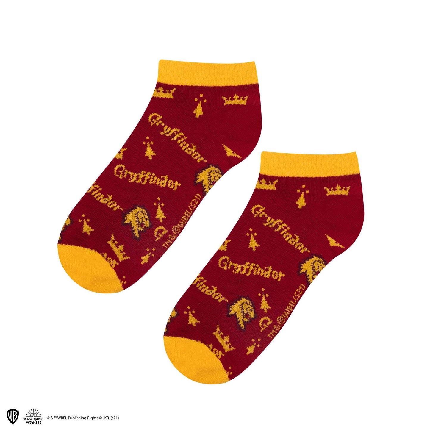 Pack of 3 pairs of Gryffindor socks