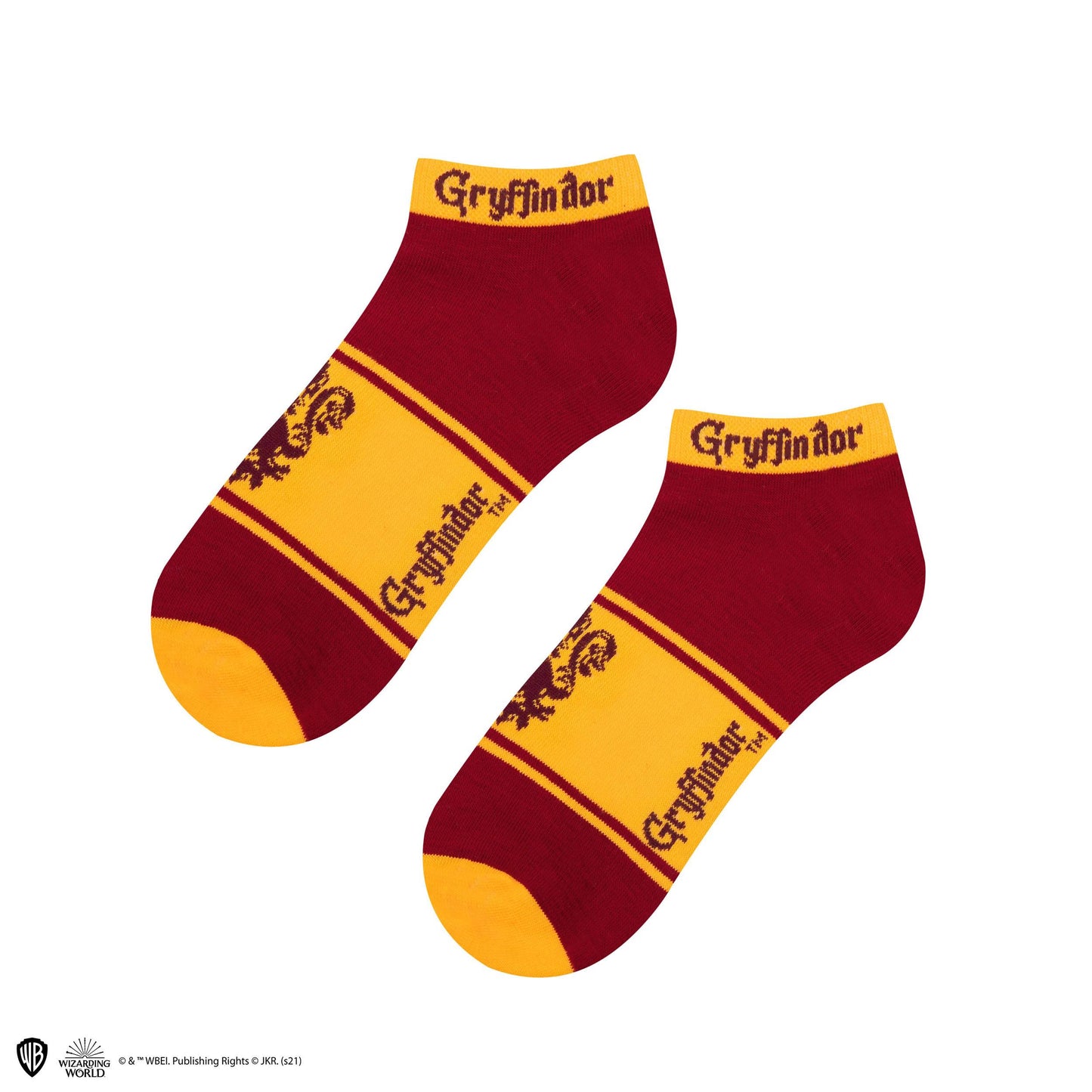 Pack of 3 pairs of Gryffindor socks