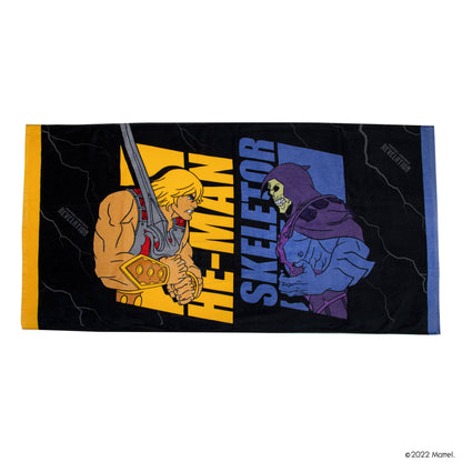 Serviette de bain Les Maîtres de l´Univers - He-Man & Skeletor