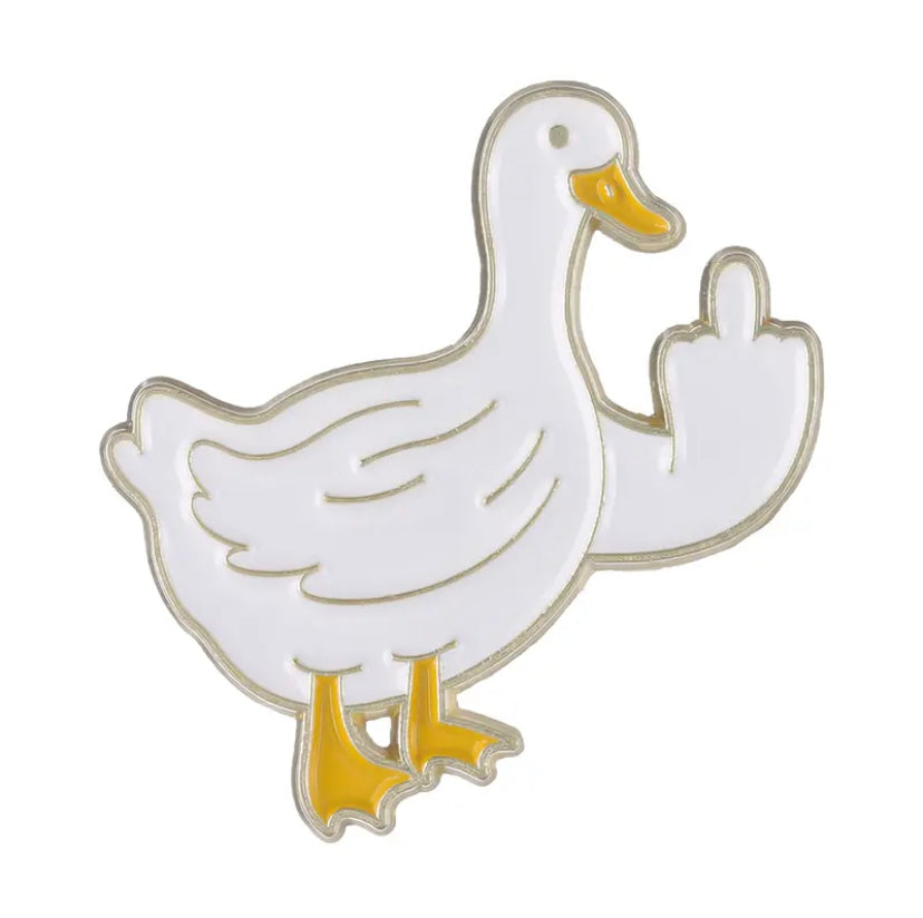 Duck Off White Duck Pins