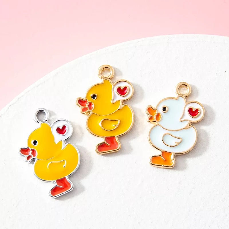 Charm Canard Amoureux Canard de Bain | Boutique originale kokochao family concept store