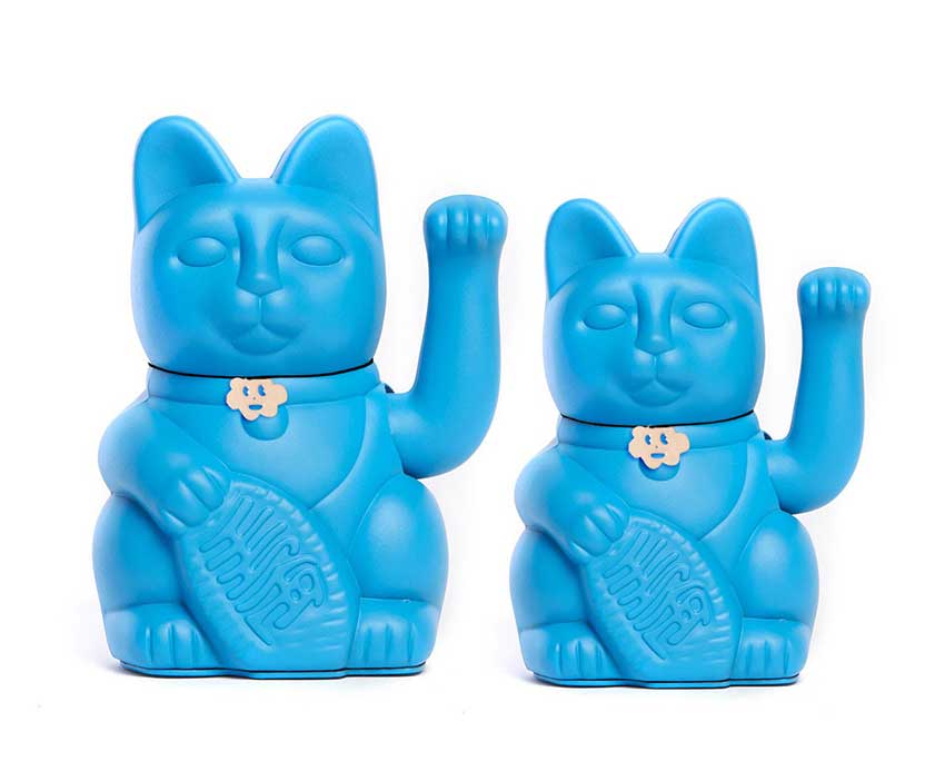 Lucky Cat Sky Smurf