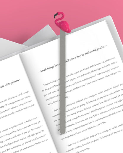 Pink Flamingo Bookmark