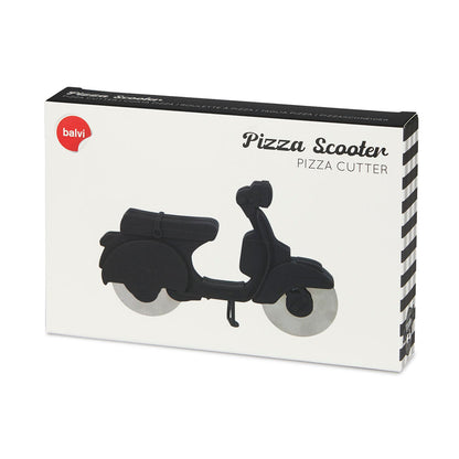 Scooter Retro Pizza Cutter Black