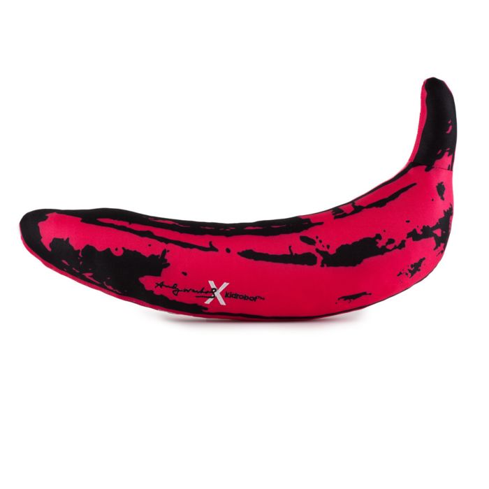 Andy Wharol Pink Banana Plush