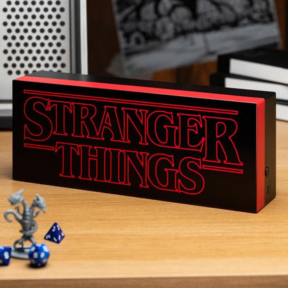 Lampe Stranger Things - Logo