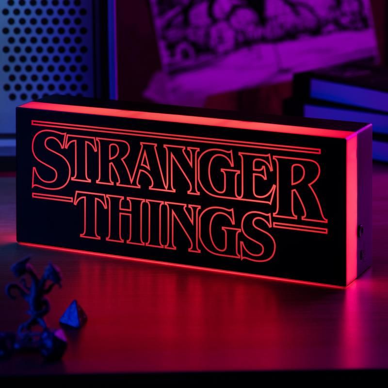 Lampe Stranger Things - Logo