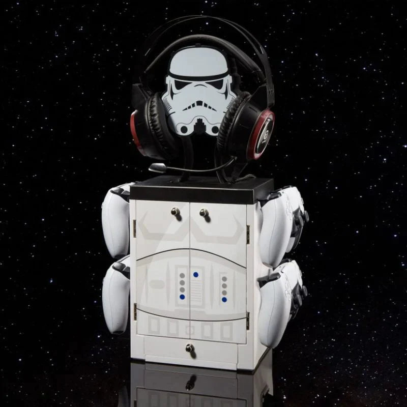 Casier Gaming Stormtrooper Star Wars Numskull | Rangement jeux vidéo Funko