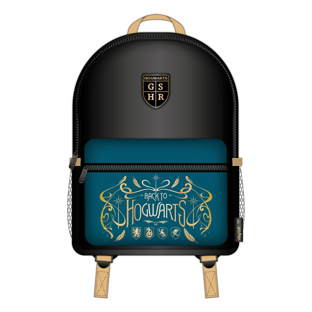 Harry Potter sac à dos noir & bleu Hogwarts Blue Sky Studios