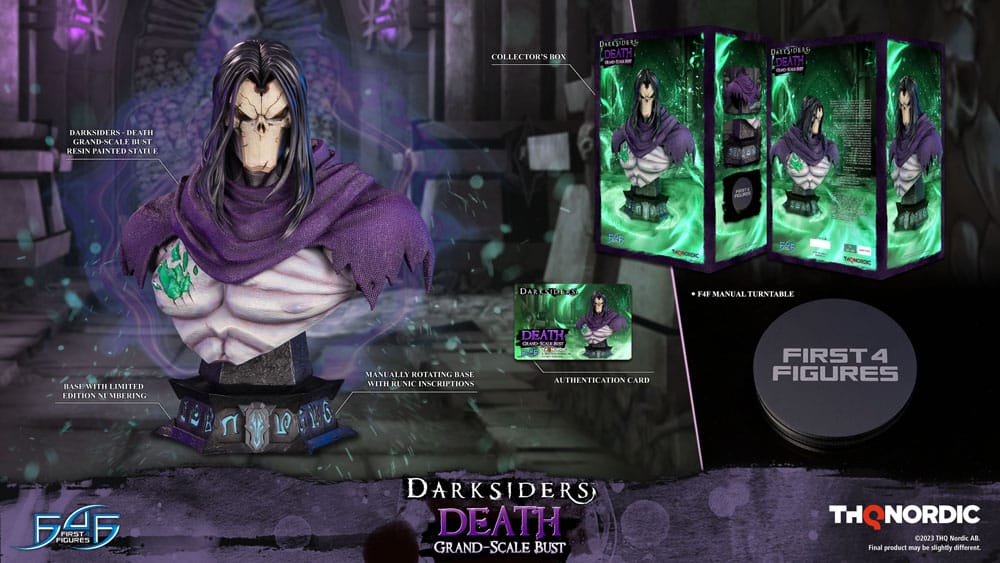 Darksiders Grand Scale Death Bust - PREORDER