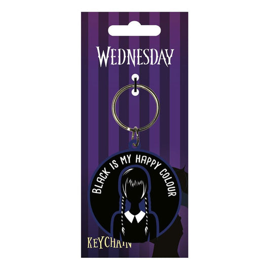 Wednesday Keychain - Happy Color